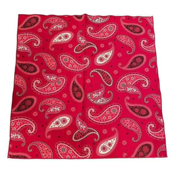 Vera Bradley Mesa Red Set 6 Quilted Placemats and 9 Napkins Paisley Print - Picture 9 of 10